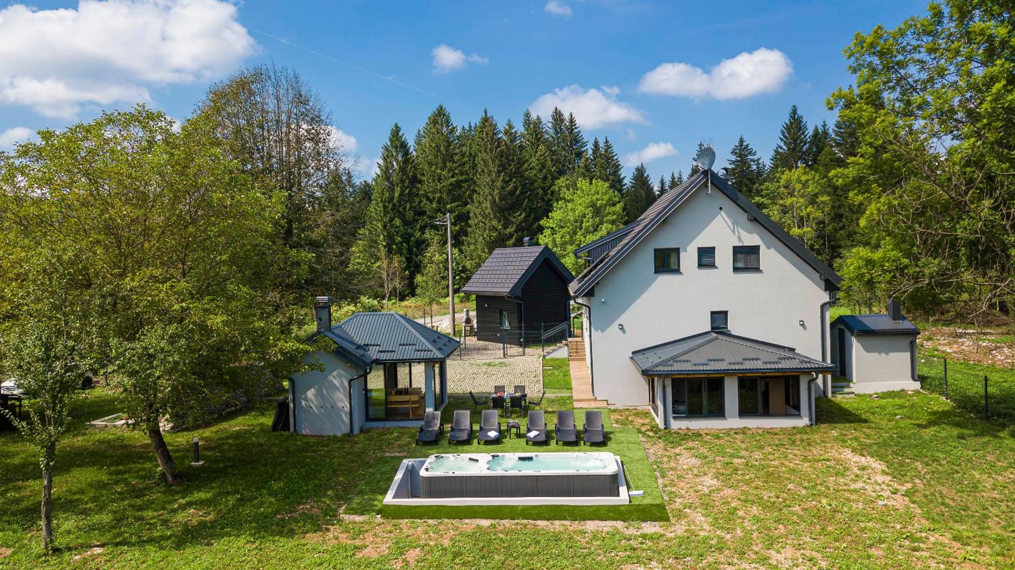 Villa Plitvice House Angelina Saborsko Esterno foto